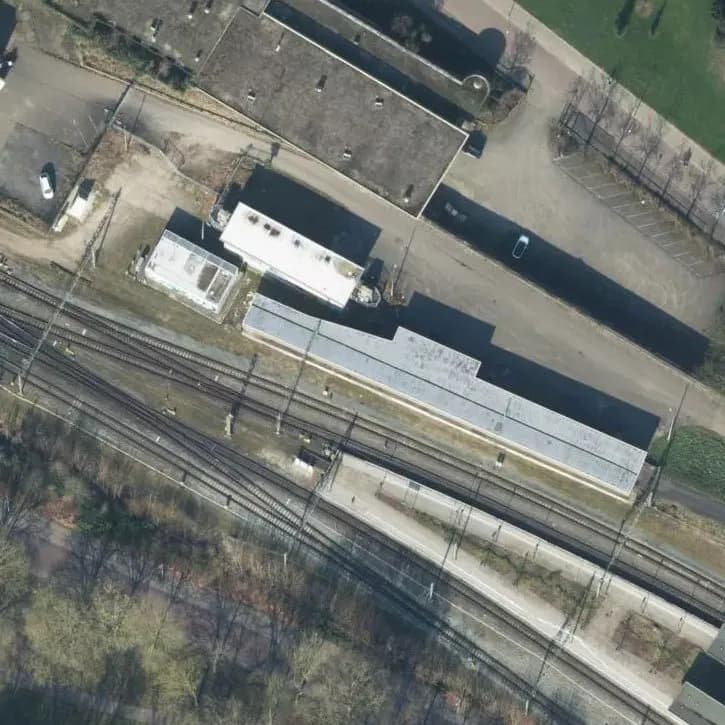 Verlaten Treinstation