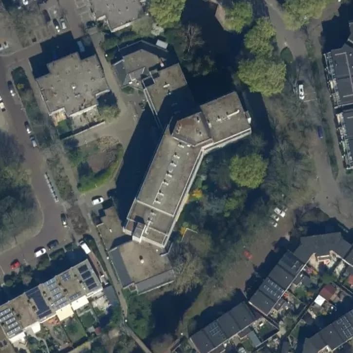 Verlaten Flatgebouw