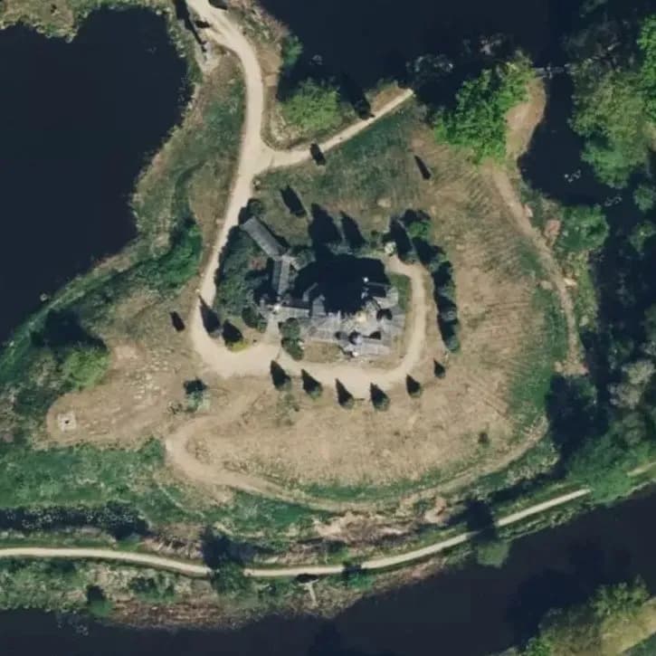 Verlaten Tempel