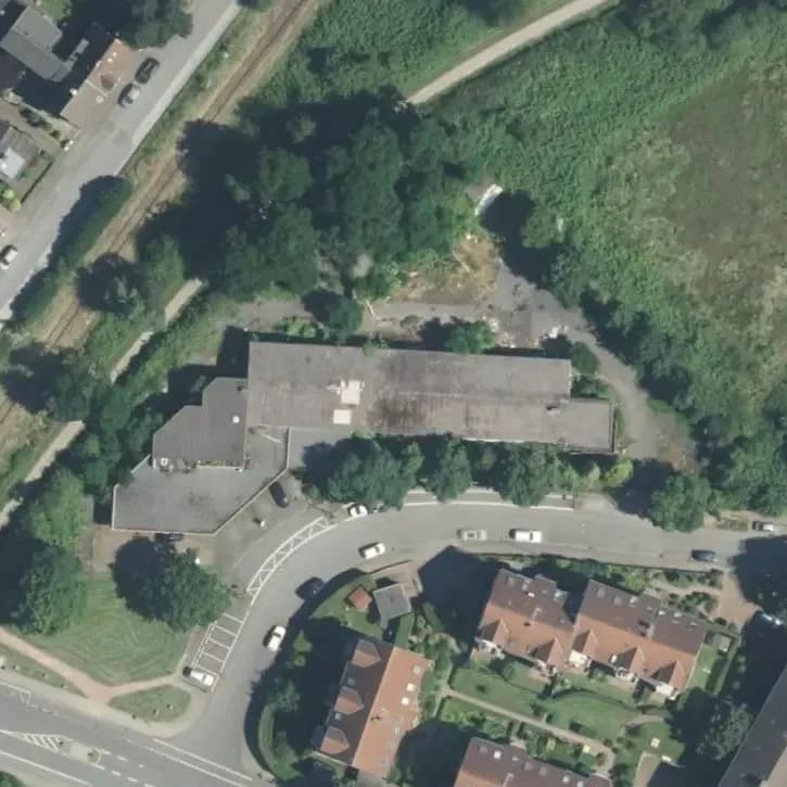 Verlaten Autogarage